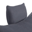 ECKSOFA in Mikrofaser Anthrazit  - Anthrazit/Schwarz, MODERN, Textil/Metall (297/173cm) - Carryhome