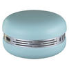 STIMMUNGSLEUCHTER Macaron 6,6/4 cm  - Blau, Design, Kunststoff (6,6/4cm) - Osram