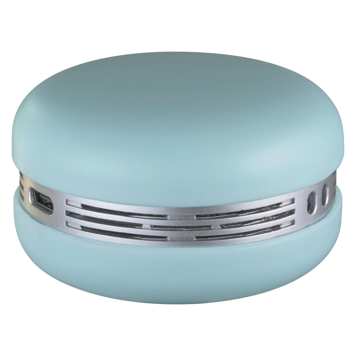 STIMMUNGSLEUCHTER Macaron 6,6/4 cm  - Blau, Design, Kunststoff (6,6/4cm) - Osram