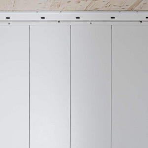 WANDVERKLEIDUNG - Weiss/Grau, Design, Kunststoff (27,9/203,5/2cm) - Biohort