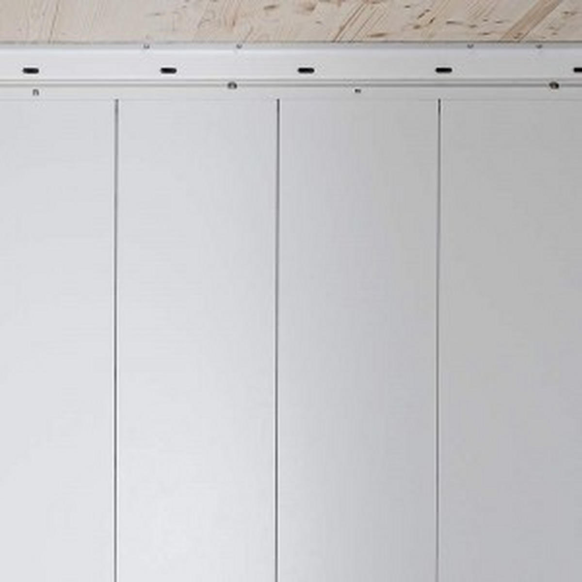 WANDVERKLEIDUNG - Weiss/Grau, Design, Kunststoff (27,9/203,5/2cm) - Biohort