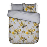 BETTWÄSCHE Florean Satin 200/200 cm  - Grau, KONVENTIONELL, Textil (200/200cm) - Essenza