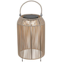 AUSSENLEUCHTE - Beige, Trend, Kunststoff/Metall (27/44cm) - Novel