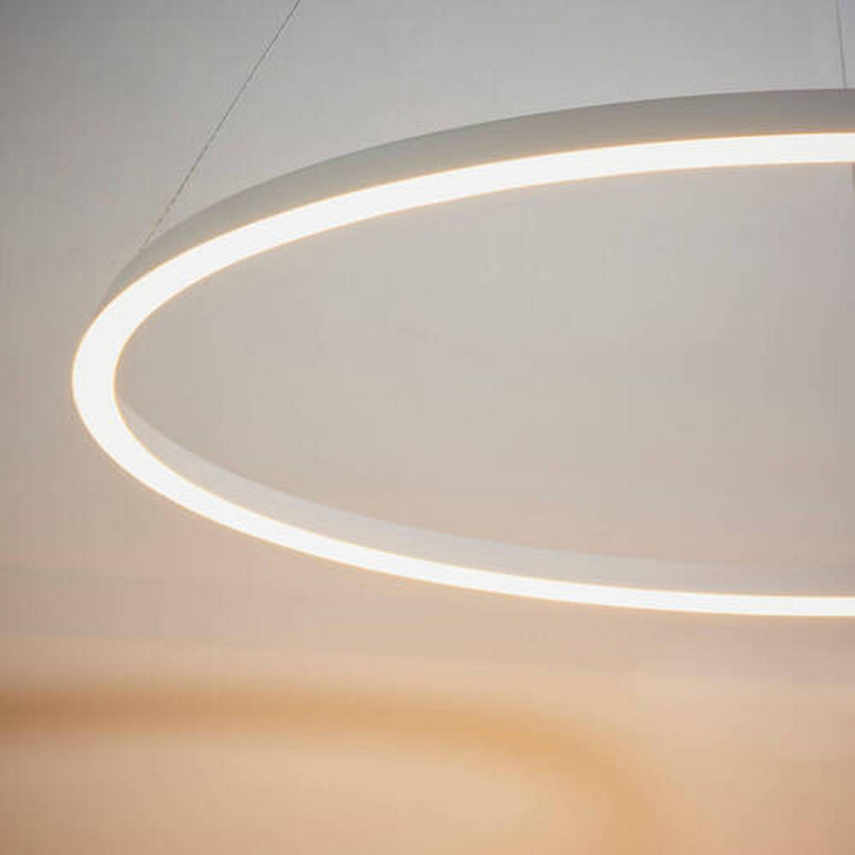 LED-HÄNGELEUCHTE 80/150 cm  - Bronzefarben, Design, Kunststoff/Metall (80/150cm) - ENDON