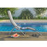 GARTEN-RELAXLIEGE 58/96/145 cm - Silberfarben/Grau, Design, Textil/Metall (58/96/145cm) - Xora GARTEN-RELAXLIEGE 58/96/145 cm - Silberfarben/Grau, Design, Textil/Metall (58/96/145cm) - Xora