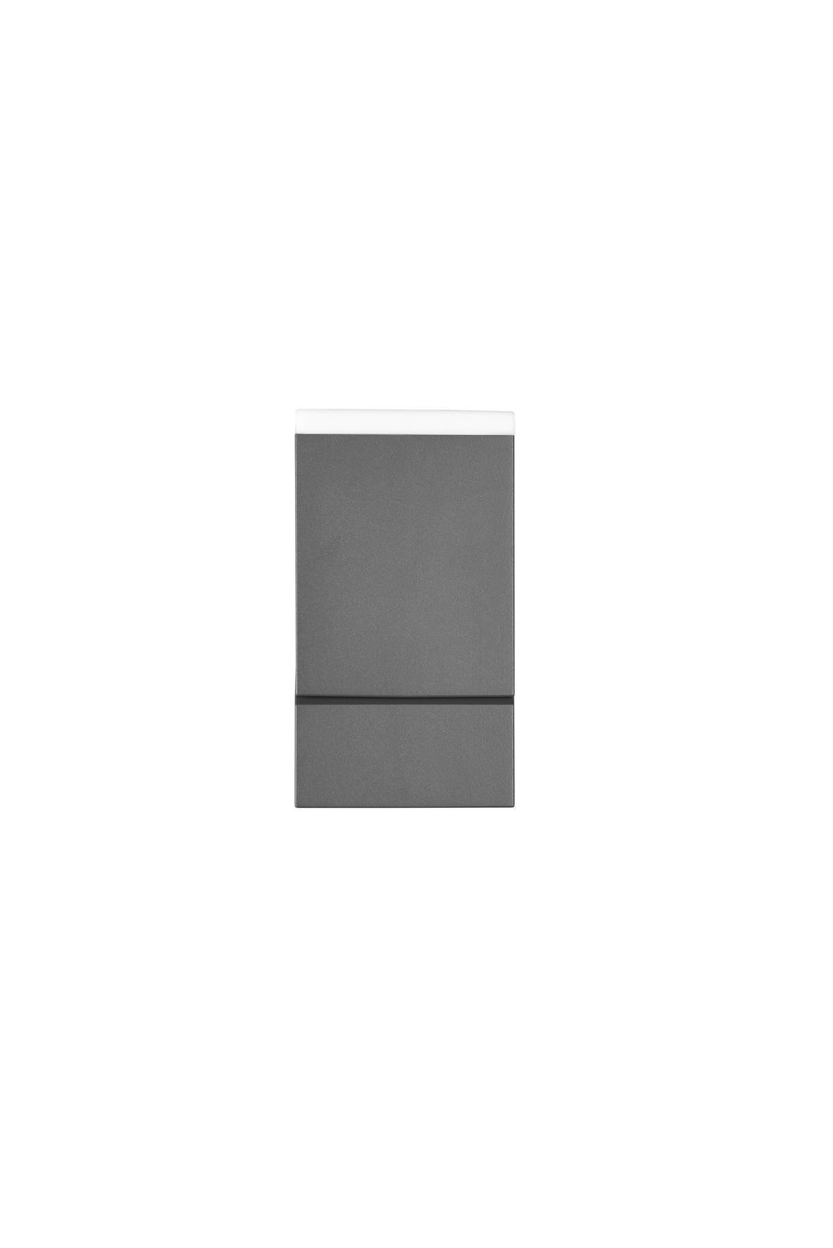 AUSSENWANDLEUCHTE - Anthrazit, Basics, Kunststoff/Metall (16/9/10,6cm) - Trio Leuchten