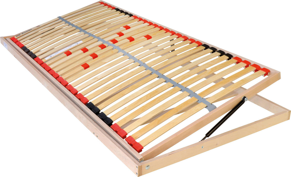 Somieră 90/200 cm  - culoare lemn mesteacăn, Basics, lemn (90/200cm) - Sleeptex