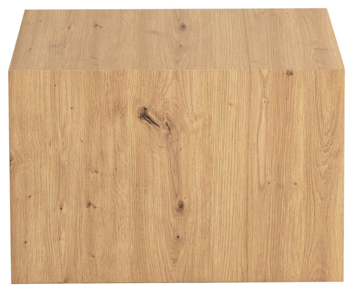 BEISTELLTISCH 60/60/40 cm Eichefarben quadratisch  - Eichefarben, Design, Holzwerkstoff (60/60/40cm) - MID.YOU