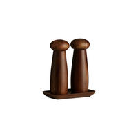 SALZ- UND PFEFFERMÜHLE - Eiche dunkel/Braun, Basics, Holz (18cm) - Aida