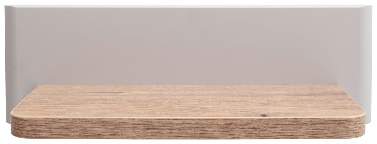 Poliță De Perete 50/16/16 cm, culoare lemn stejar, cașmir  - cașmir/culoare lemn stejar, Design, material pe bază de lemn (50/16/16cm) - Venda