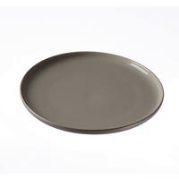 SPEISETELLER Weiß, Taupe 26 cm Jasper  - Taupe/Weiß, Design, Keramik (26cm) - Ritzenhoff Breker