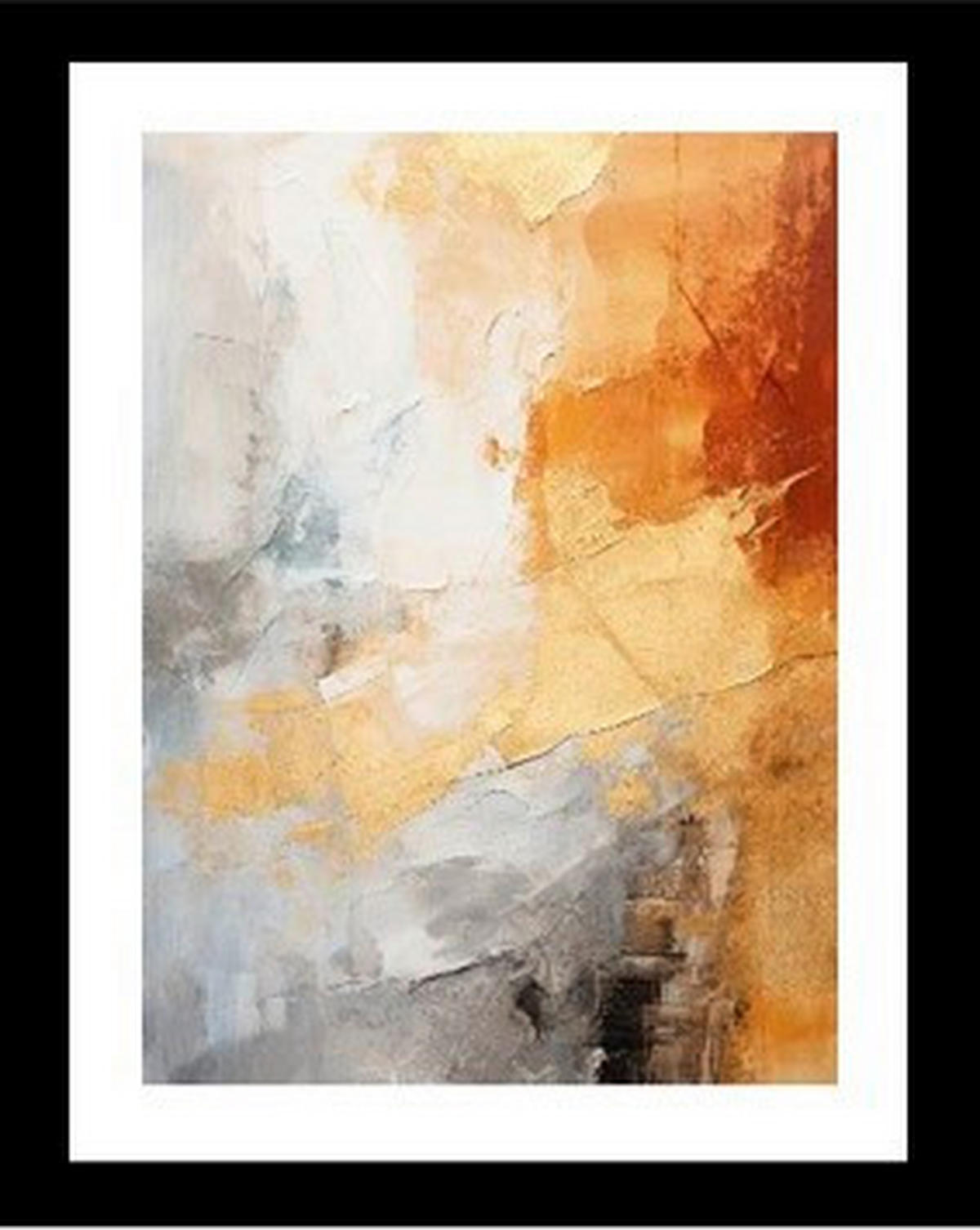 BILD Abstraktes  - Multicolor, Basics, Textil (40/50/1.5cm) - Euroart