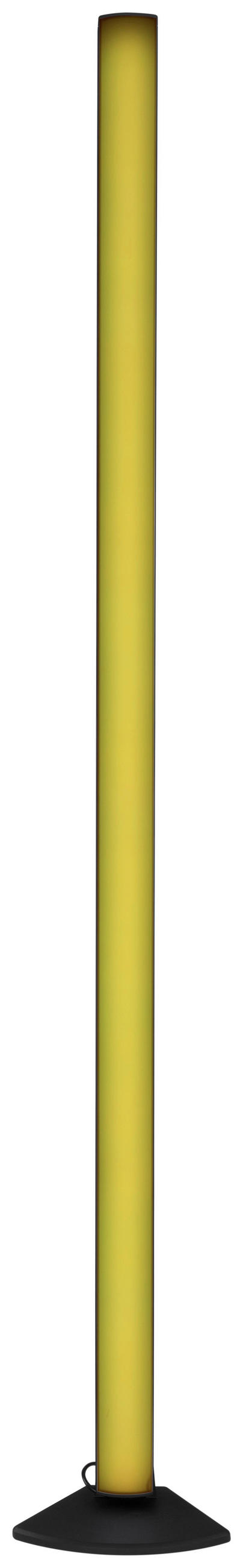 LED-STEHLEUCHTE 17,5/13/121,5 cm    - Schwarz/Weiß, LIFESTYLE, Kunststoff (17,5/13/121,5cm) - Novel