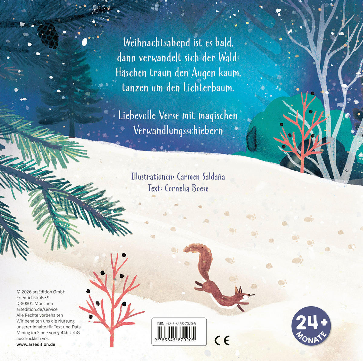 MITMACHBUCH Wenn es weihnachtet im Wald  - Multicolor, Basics, Papier (29,7/21cm)