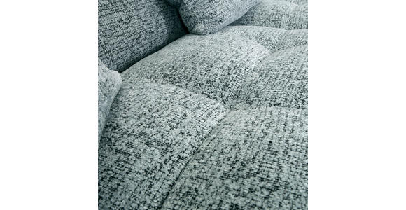 ECKSOFA  in Chenille Mintgrün  276/170 cm  - Schwarz/Mintgrün, KONVENTIONELL, Kunststoff/Textil (276/170cm) - Carryhome