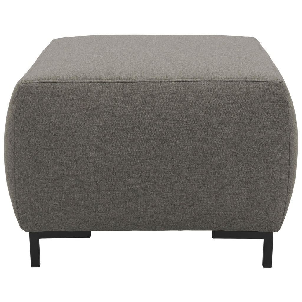 Thumbnail - Looks by W.Joop Hocker Looks VI, Grau, Textil, Uni, Füllung: Schaumstoff, rechteckig, 88x44x68 cm, Made in EU, FSC Mix, ...