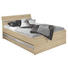 STAURAUMBETT 140/200 cm - Sonoma Eiche, Design (140/200cm) - Carryhome STAURAUMBETT 140/200 cm - Sonoma Eiche, Design (140/200cm) - Carryhome