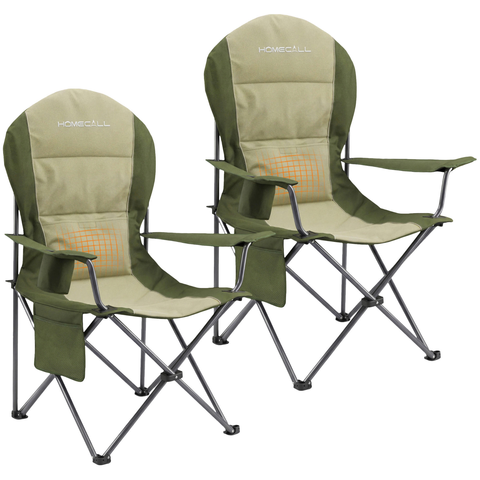 CAMPINGSESSEL - Silberfarben/Grau, Basics, Textil/Metall (84/110/60cm) - Modante