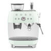 ESPRESSOMASCHINE  - Pastellgrün, Basics, Kunststoff/Metall (33,4/44,3/43cm) - SMEG