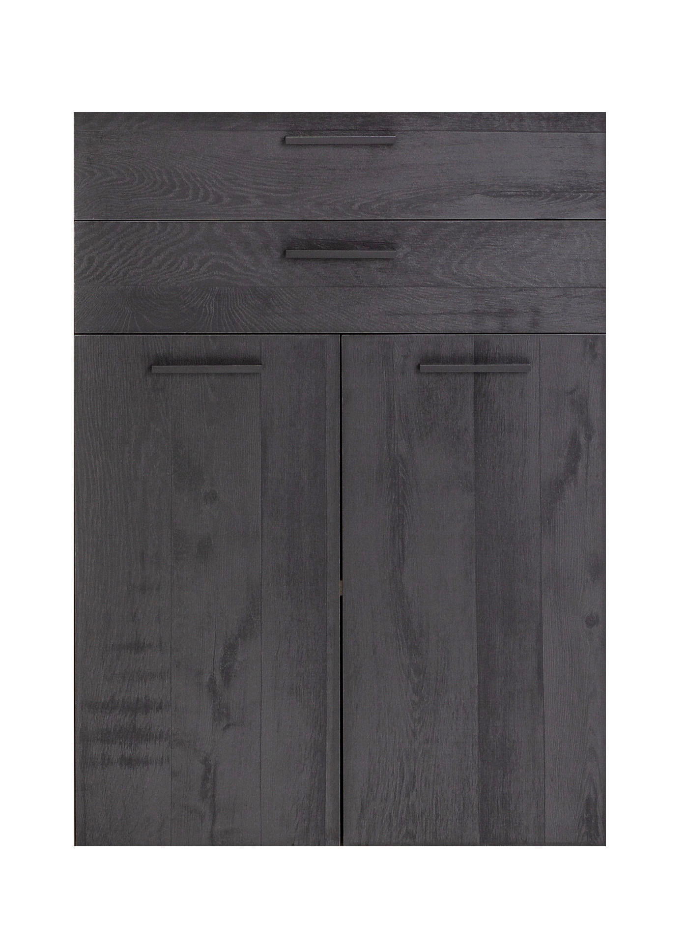 SET VRAT - črna, Design, kovina/leseni material (74,9/104,7/16cm) - Carryhome