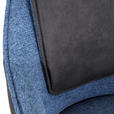 ARMLEHNSTUHL  in Flachgewebe  - Blau/Eichefarben, Design, Holz/Textil (62/84/56cm) - Landscape