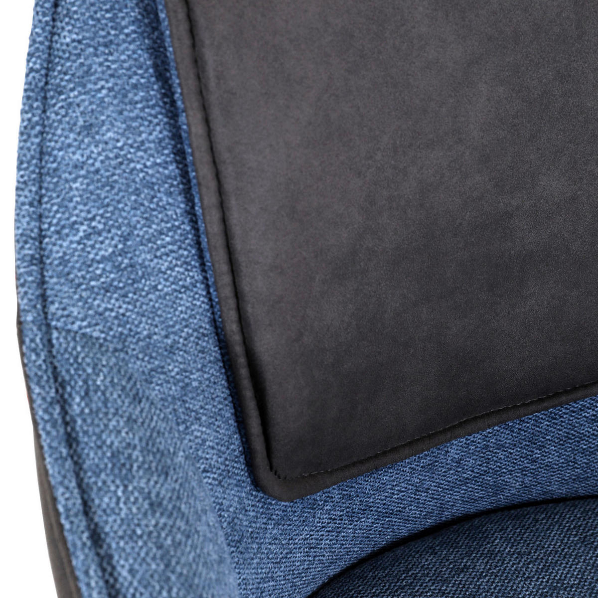 ŽIDLE S PODRUČKAMI, plochá tkanina, antracitová, modrá, barvy dubu - modrá/barvy dubu, Design, dřevo/textil (62/84/56cm) - Landscape