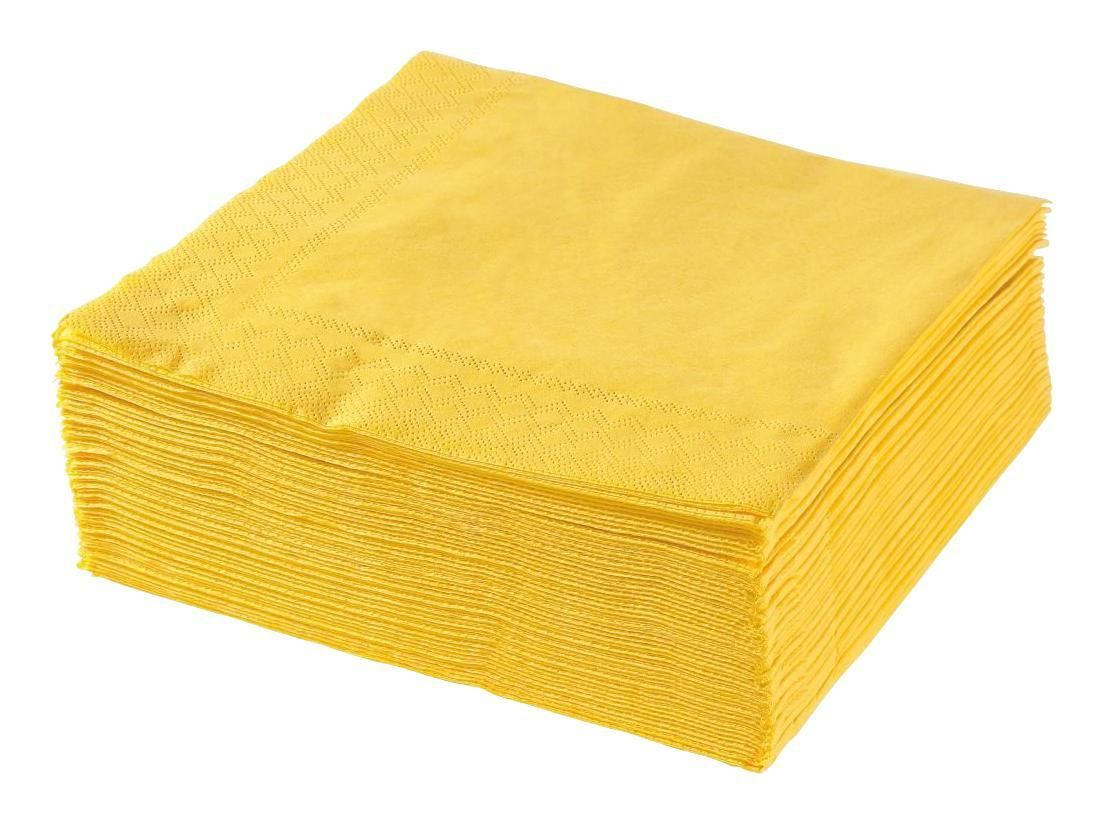 SERVÍTKA - žltá, Basics, papier (40/40cm) - Xxxlpack