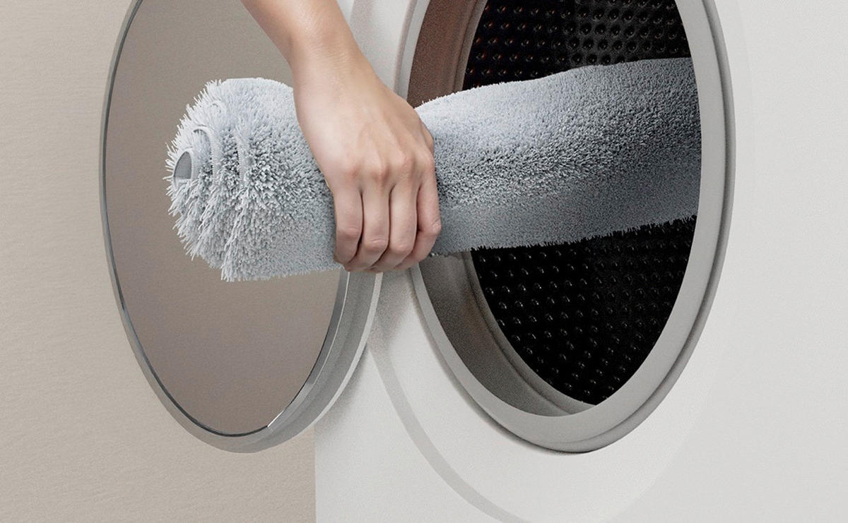 BADEMATTE Grau 60/100 cm  - Grau, Basics, Kunststoff/Textil (60/100cm) - Grund