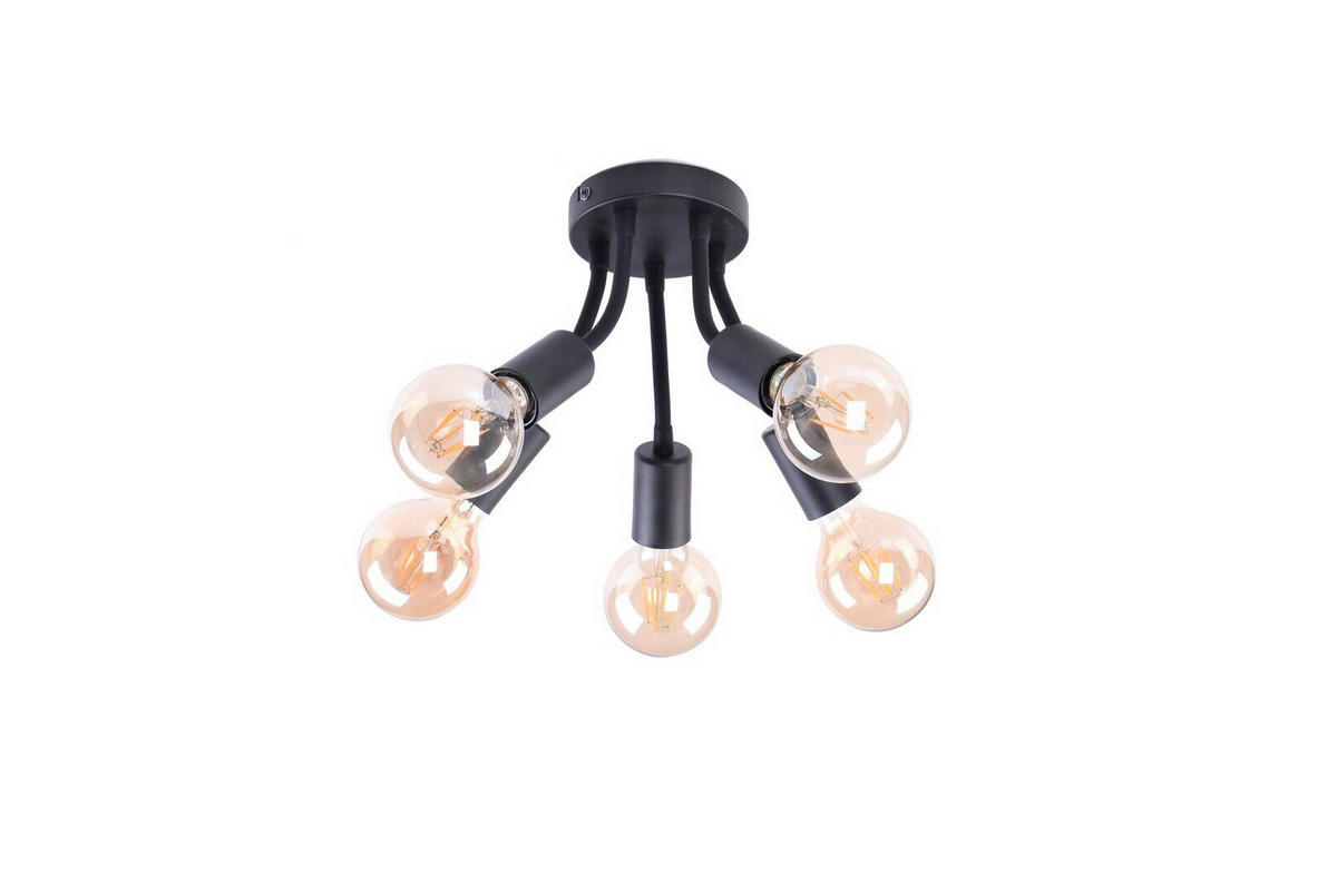 SVJETILJKA STROPNA Almus  - crna, Basics, metal (35/16.5cm)