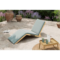 GARTENLIEGE 152/55/62 cm  - Grau, MODERN, Holz (152/55/62cm) - Ambia Garden