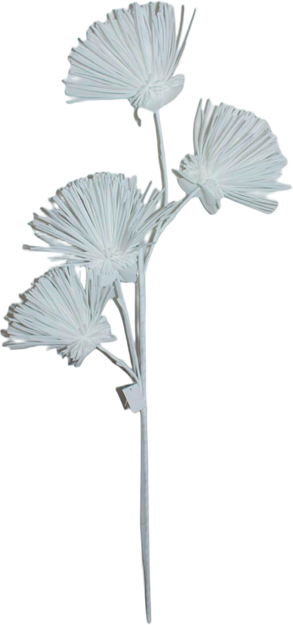 KUNSTBLUME - Weiß, Basics, Kunststoff/Metall (103cm) - Ambia Home