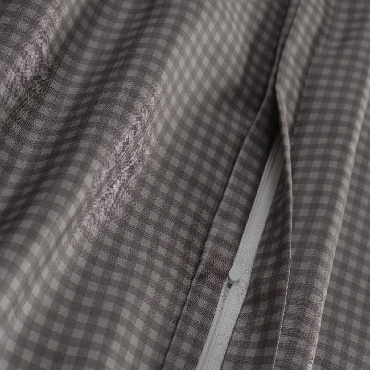 BETTWÄSCHE Satin 140/220 cm  - Dunkelgrau, Basics, Textil (140/220cm) - Florella