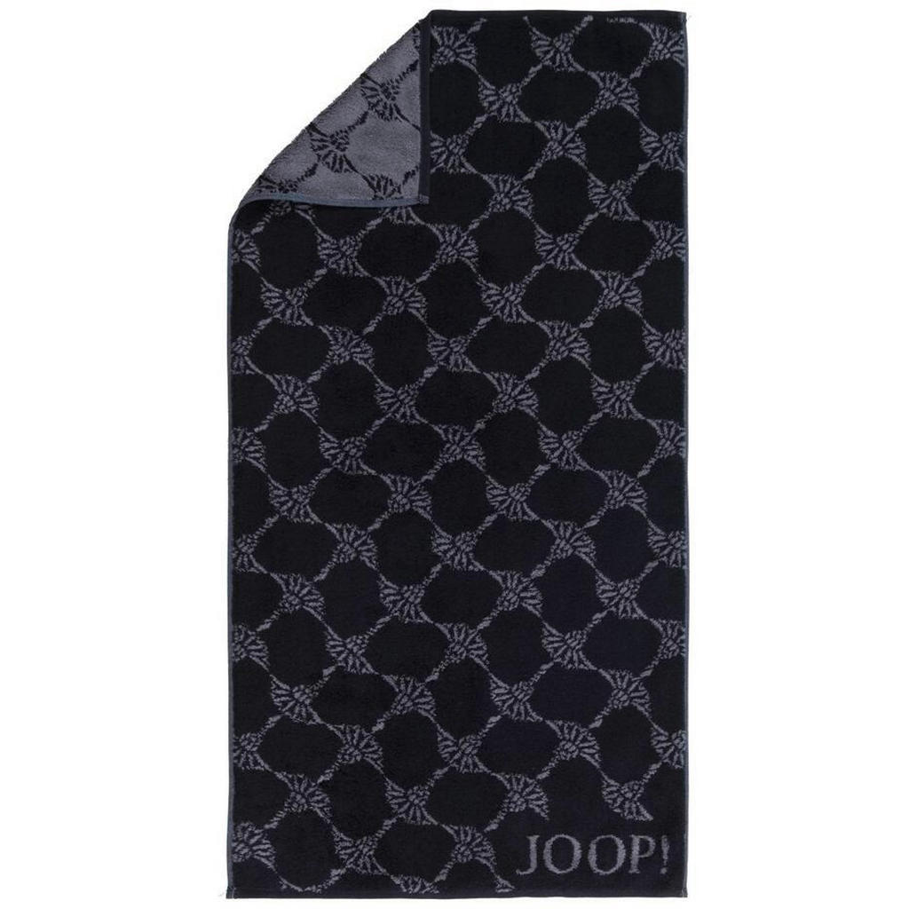 Thumbnail - Joop! Frottierset Cornflower, Schwarz, Textil, 5-teilig, Abstraktes, Oeko-Tex® Standard 100, saugfähig, Aufhängeschlaufe...