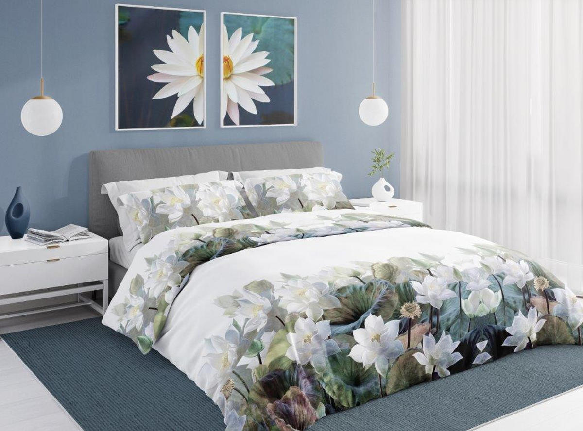 POSTELJINA SA DVA LICA 140/200 cm saten bela  - bela, Osnovno, tekstil (140/200cm) - Esposa