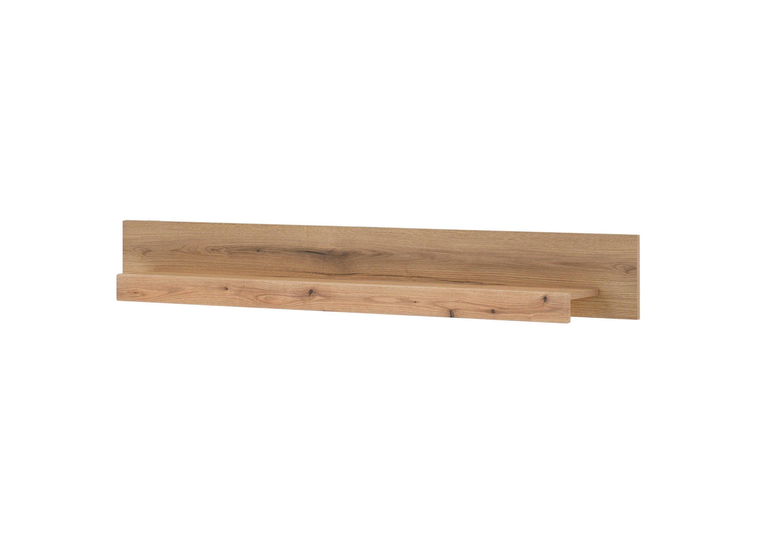 WANDBOARD Holzwerkstoff Eichefarben  - Eichefarben, Design, Holzwerkstoff (150/20/18cm) - Livetastic