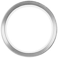 FALI TÜKÖR 40/40/5,6 cm    - ezüst, Lifestyle, faalapú anyag/Üveg (40/40/5,6cm) - Xora