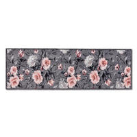 DVEŘNÍ ROHOŽKA, 50/150 cm - šedá/bílá, Trend, textil (50/150cm) - Esposa