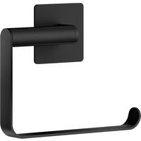 TOILETTENPAPIERHALTER Schwarz  - Schwarz, Basics, Metall (8,5/38/10,3cm)