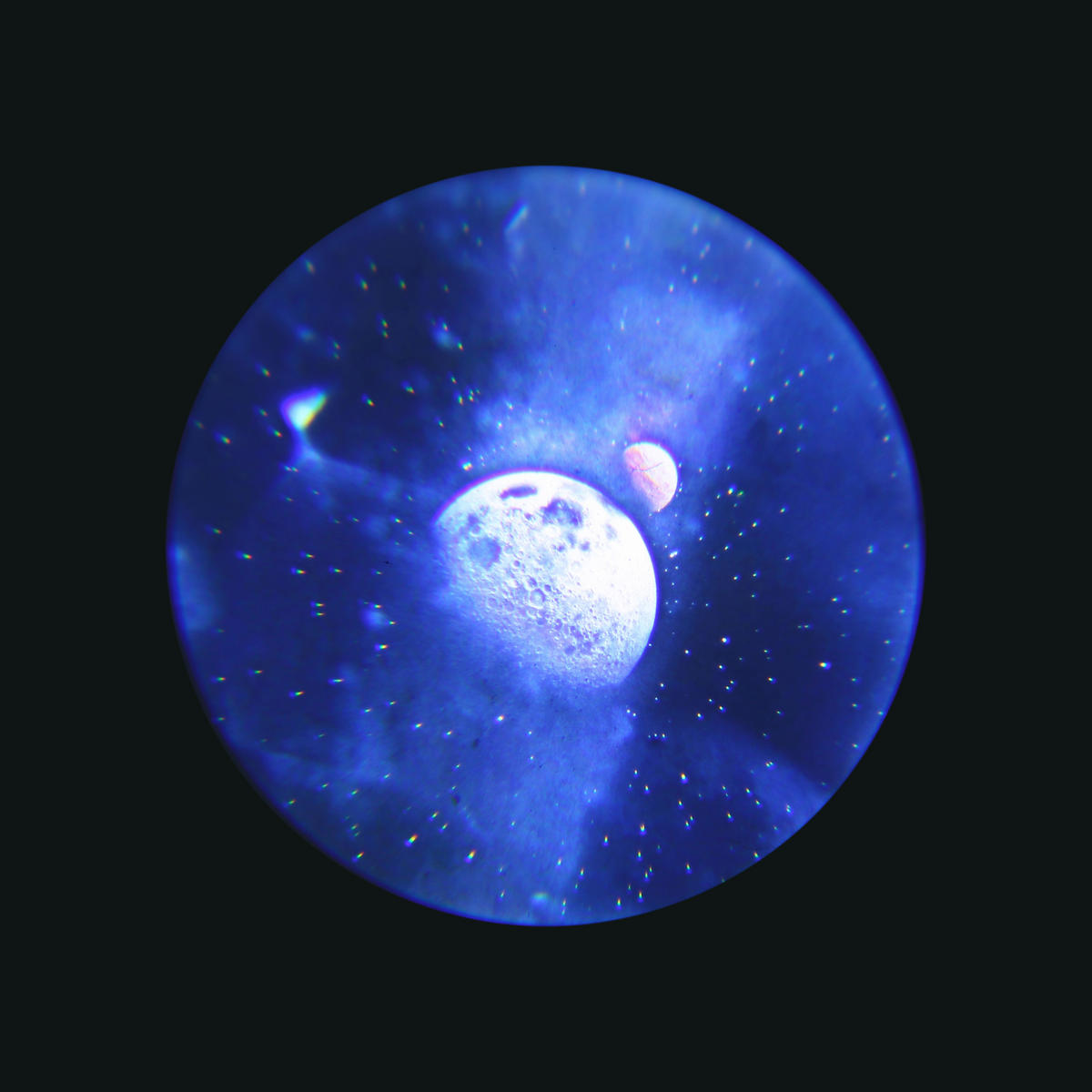 LED-DEKOLEUCHTE 9,5/7/18,5 cm   - Blau/Rot, Trend, Kunststoff (9,5/7/18,5cm) - Globo