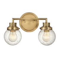 Aplică De Perete Pentru Baie - alămiu, Lifestyle, sticlă/metal (37.3/25/18.3cm) - Elstead Lighting