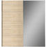SCHWEBETÜRENSCHRANK in Sonoma Eiche - Alufarben/Sonoma Eiche, Design, Glas/Holzwerkstoff (200/216/68cm) - Hom`in SCHWEBETÜRENSCHRANK in Sonoma Eiche - Alufarben/Sonoma Eiche, Design, Glas/Holzwerkstoff (200/216/68cm) - Hom`in