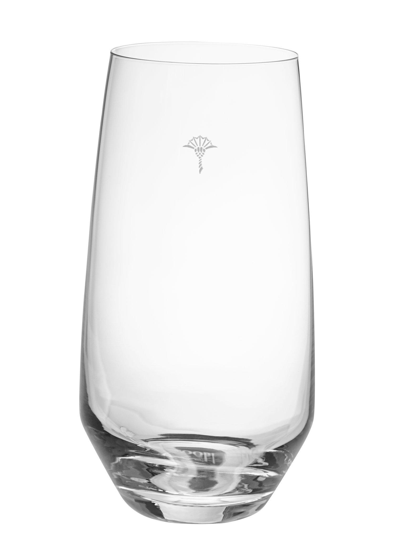 LONGDRINKGLAS 460 ml 2-teilig  - Design, Glas (7,6/14,5cm) - Joop!