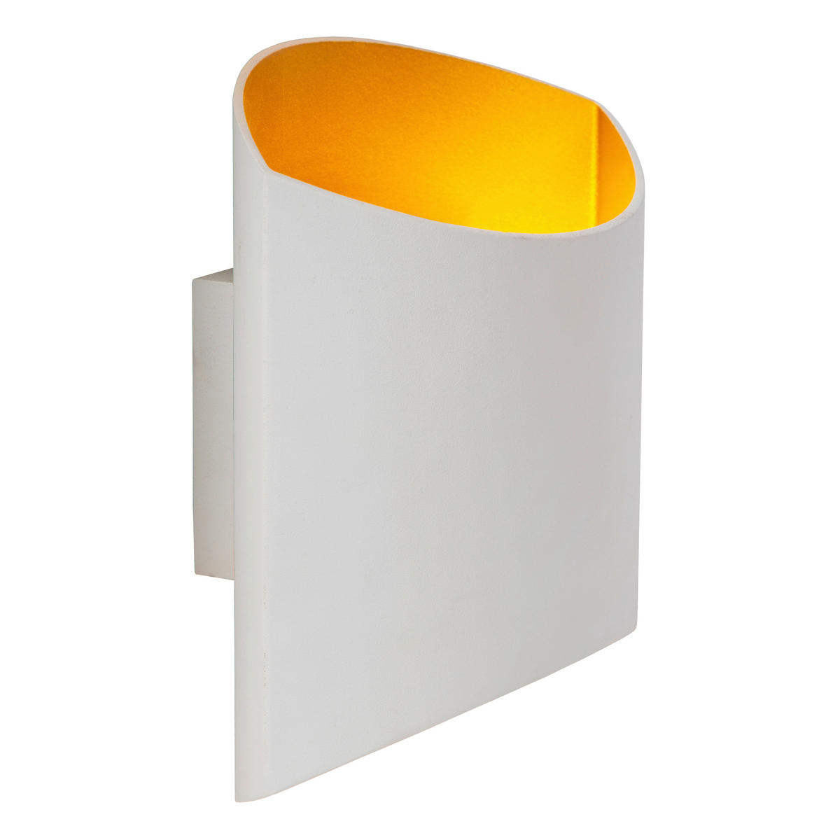LED-WANDLEUCHTE 16/8/18 cm   - Weiß, KONVENTIONELL, Metall (16/8/18cm) - Lucide