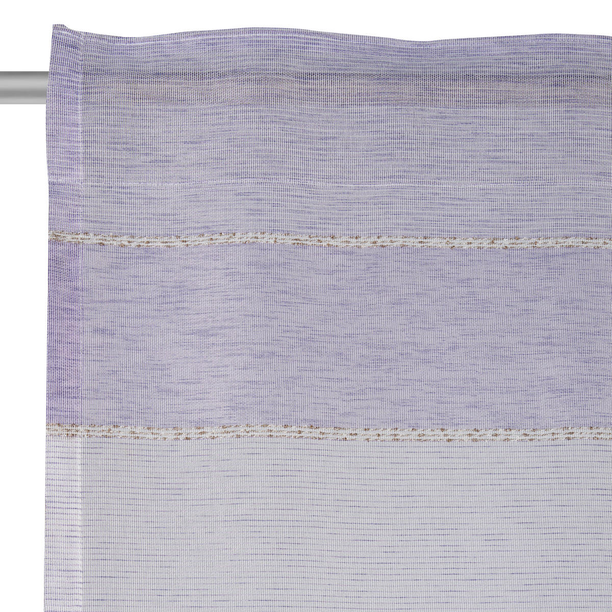 FERTIGVORHANG  halbtransparent   140/245 cm  - Lila, Basics, Textil (140/245cm) - Esposa