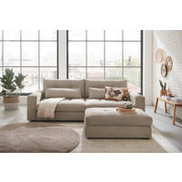 PALL i textil sandfärgad  - sandfärgad/svart, Basics, textil/plast (110/47/70cm) - Livetastic