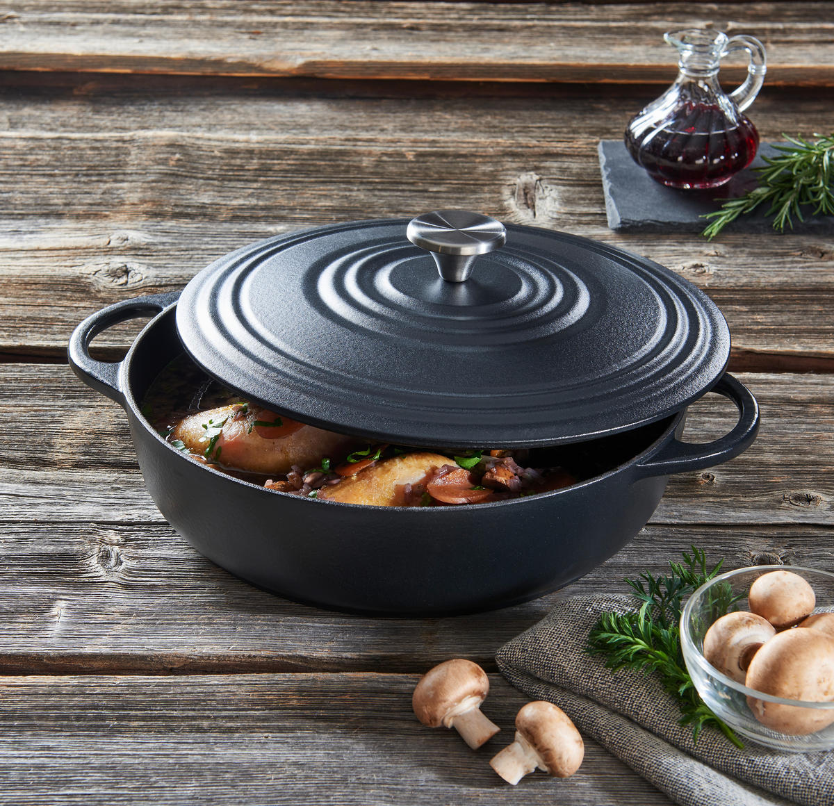 PEKAČ   4 l  - crna, Konvencionalno, metal (28cm) - Homeware Profession.