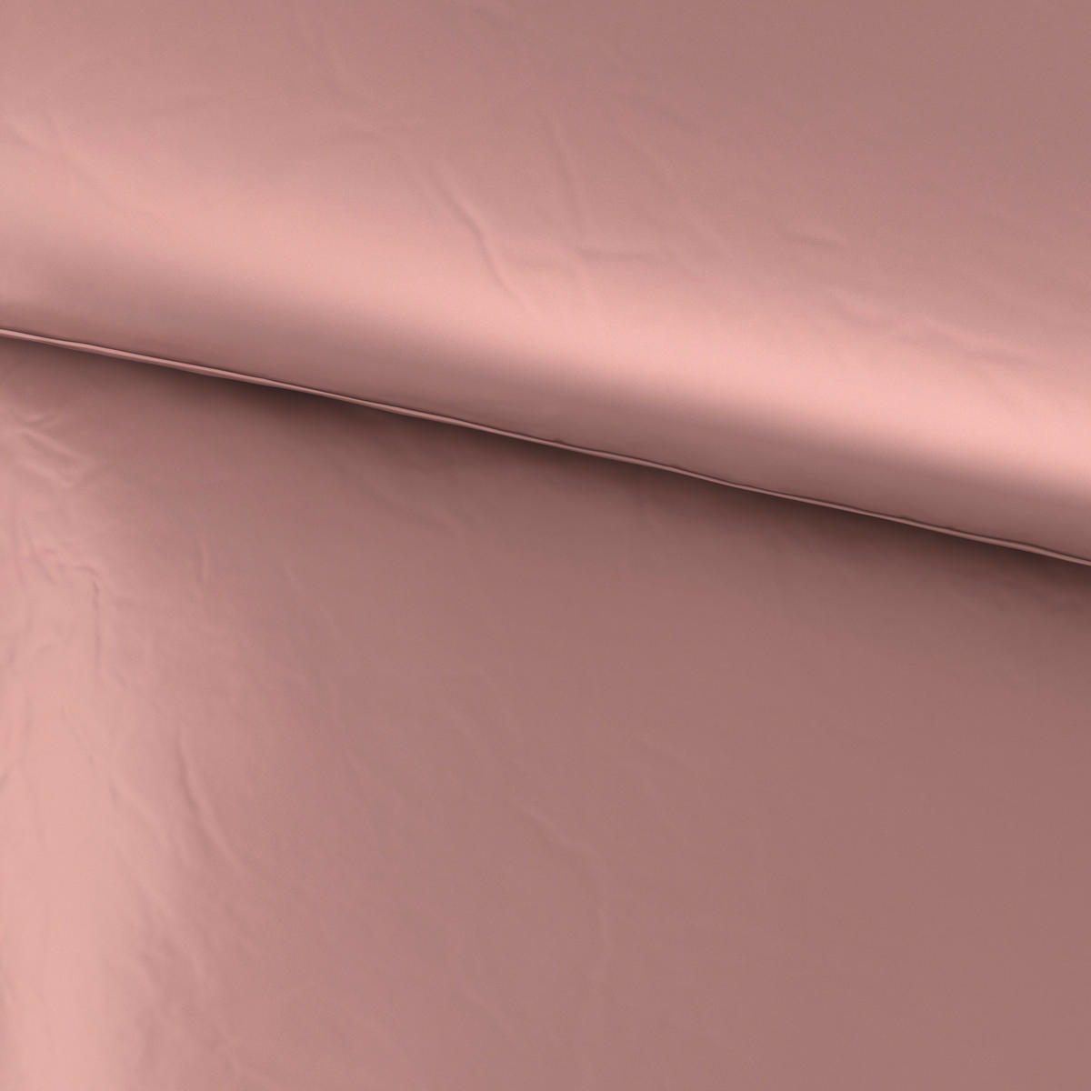 BETTWÄSCHE TANJA Satin 150/210 cm  - Altrosa, Basics, Textil (150/210cm) - Novel