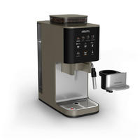 KAFFEEVOLLAUTOMAT Coffee Crush  - Beigebraun, Basics, Kunststoff (38.5/18.5/41cm) - Krups