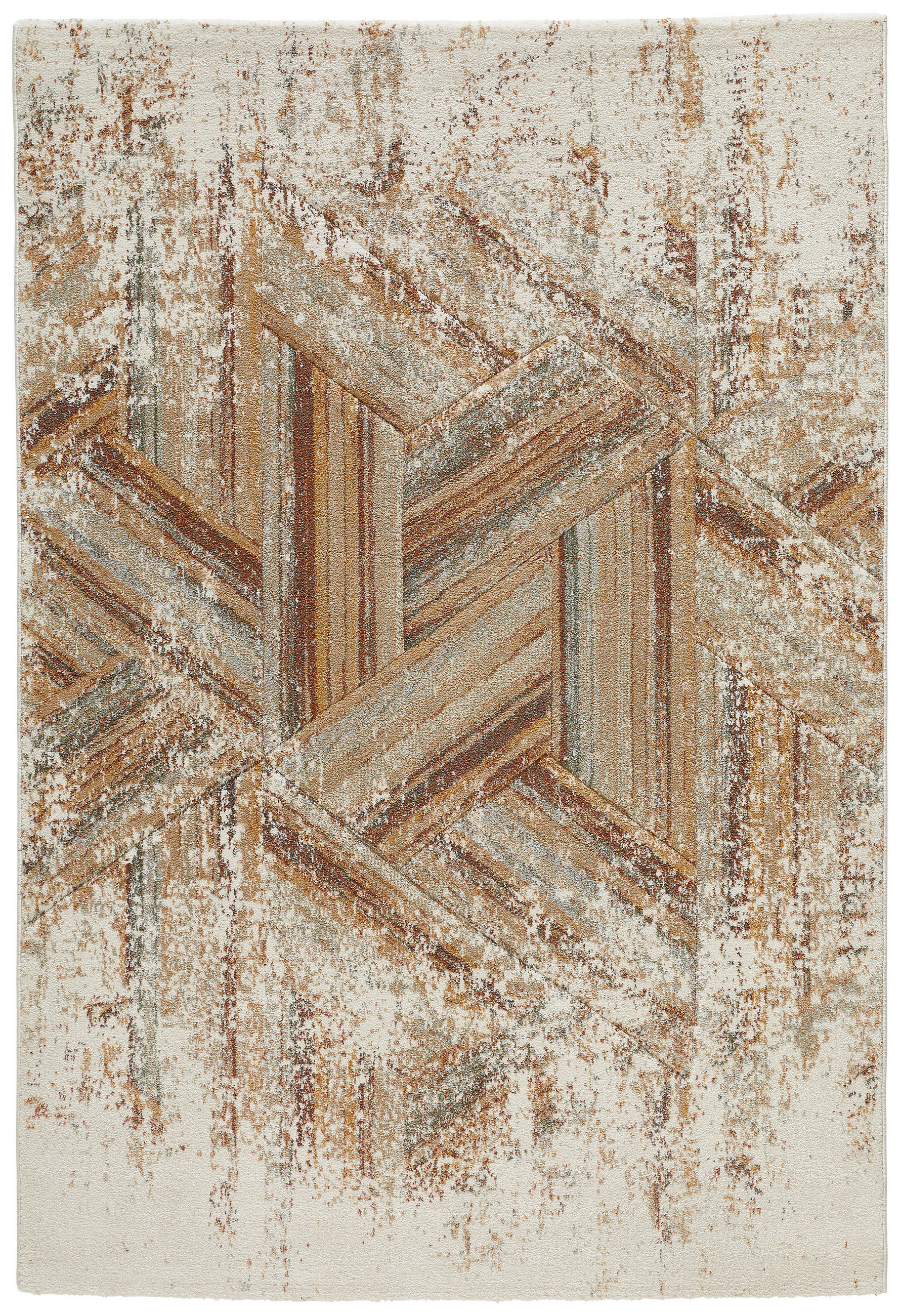 WEBTEPPICH  Wohnzimmer 160/230 cm Creme rechteckig  - Creme, Trend, Textil (160/230cm) - Novel