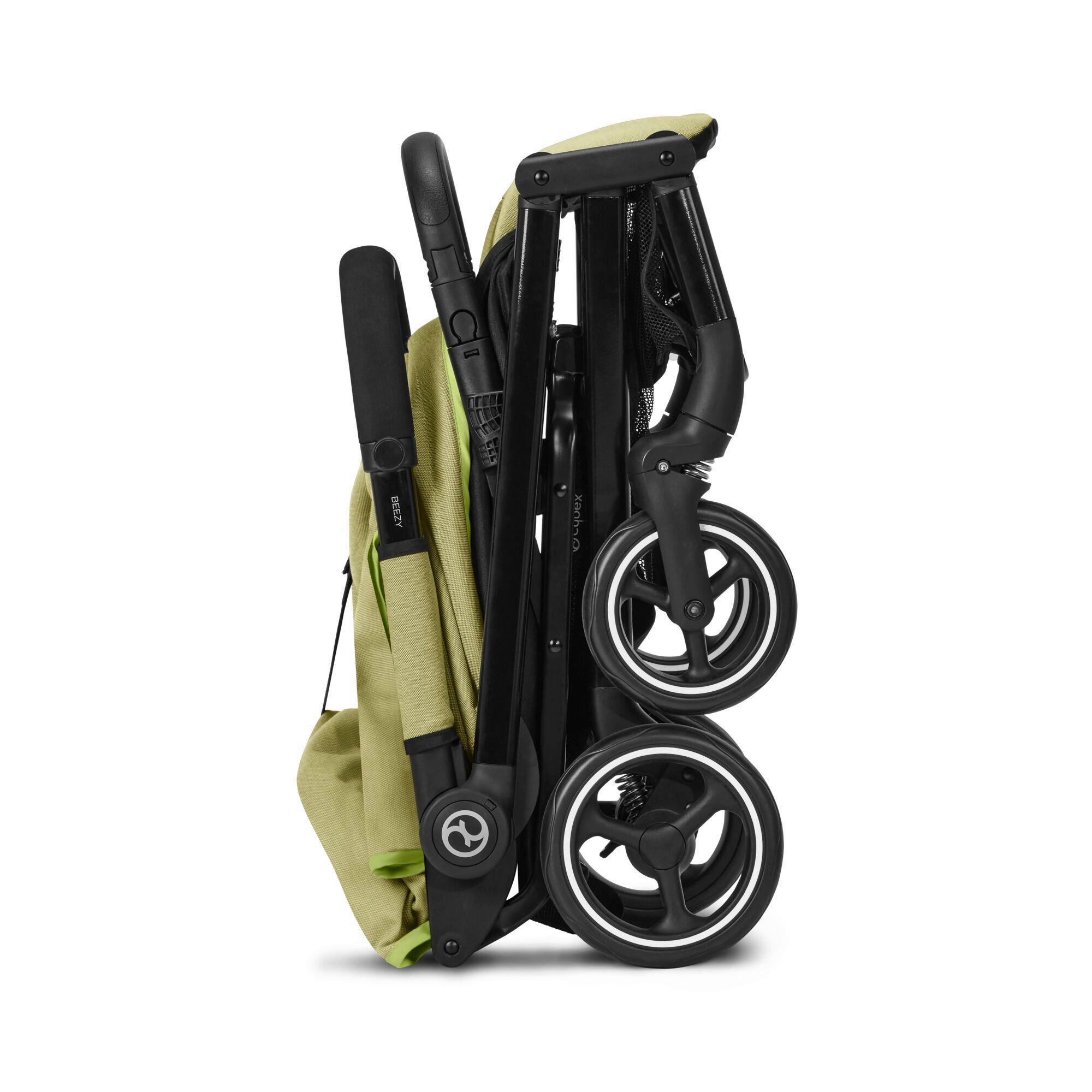 BUGGY BEEZY  - Schwarz/Grün, Basics, Textil/Metall (45,5/29/65cm) - cybex GOLD